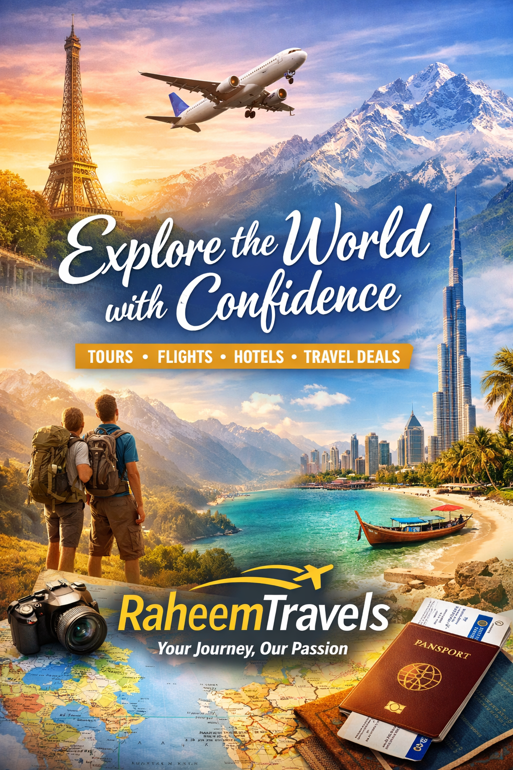 Raheem Travels flights